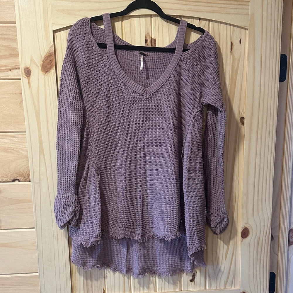 Free People Knit Sweatshirt S